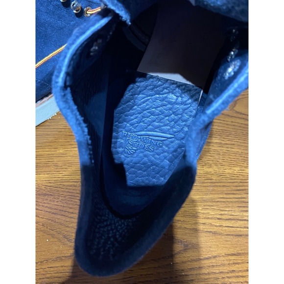 NEW 2013 Red wing x Concepts Plain Toe Boot 8821 Mens 9D Blue Suede Lace Up RARE - Picture 16 of 16